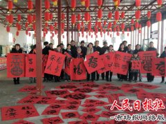 中国菊园年货文化节开幕