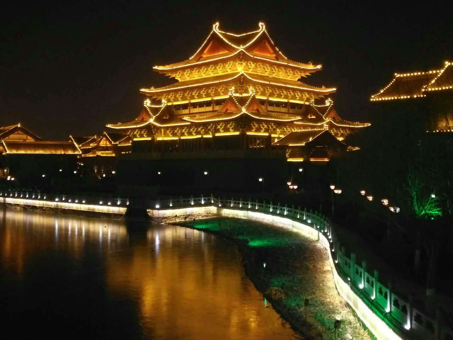 河南开封大宋御河盛世东京和西图雅集图真美