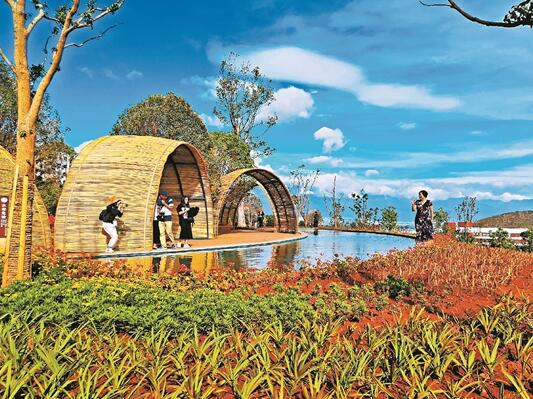 大理秀北山森林公园建成开放