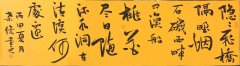 书法家桑俊：赋内涵于作品俊朗雅致 ，洒脱超逸！