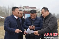 荣盛康旅集团莅临刘口镇黄河故道考察洽谈投资