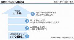 宠物医疗调查：看病比人贵、医生缺口大、专业度待提高