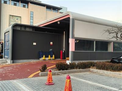 奥动电吧位于北京市丰台区卢沟桥的北汽新能源换电站。来源:新京报