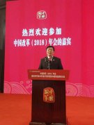 河南省柘城县法院院长张书勤应邀参加中国改革开放40年典型案例(2018)年会并获奖