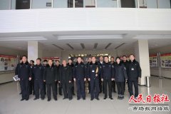 河南柘城法院冒雪开展“严冬风暴”集中大执行活动