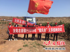 绿风尚 || 汝阳农商银行学雷锋志愿服务月之义务植树