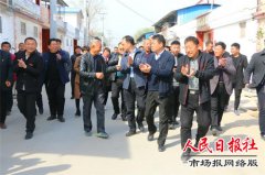 乔庙镇干群一心，共建美丽乡村
