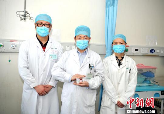 夏穗生教授捐出的角膜 同济医院供图 摄