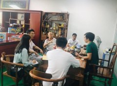广东省经企联上市指导工作小组走访蓝宝贝公司