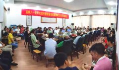广西源安堂药业有限公司人民武装部隆重召开企业民兵军转(退休)干部座谈会
