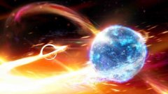 天文学家疑发现由黑洞吞噬中子星引起的引力波