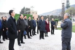 宝鸡市金台区领导赴长乐塬工业遗址公园开展爱国主义教育活动
