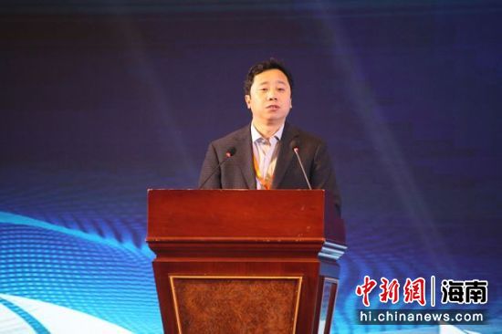 海南省农业农村厅副厅长赵英杰出席并致辞。凌楠摄