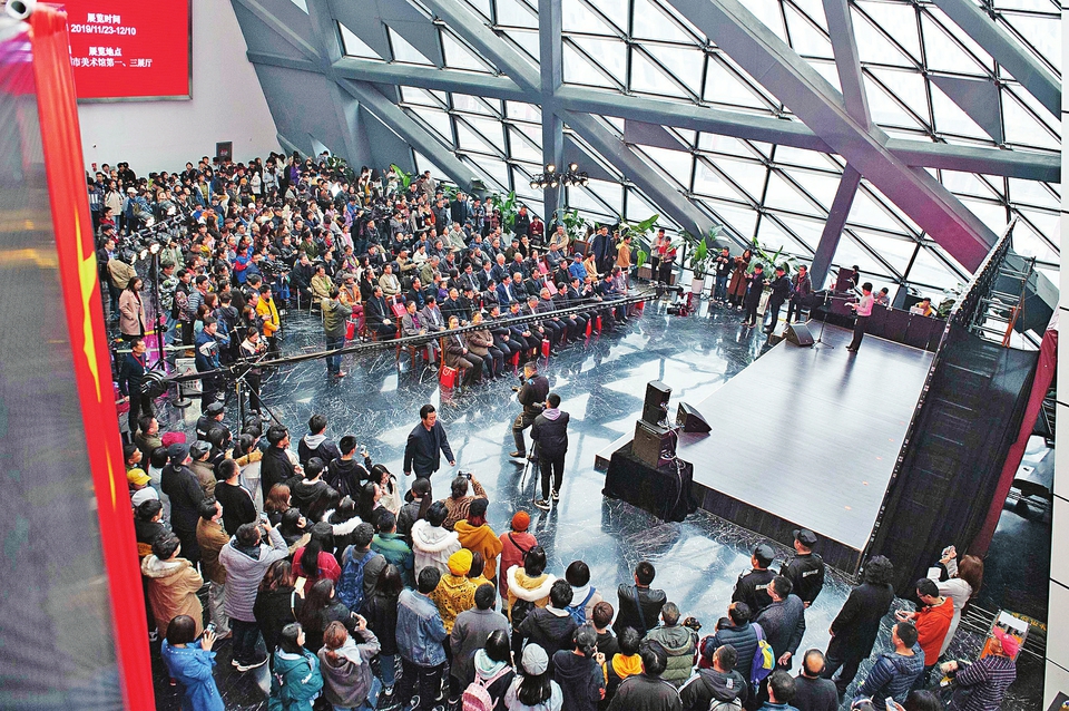 济南风度 走进大师 “徐悲鸿与他的时代”美术大展在市美术馆圆满收官