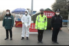 商丘市公安局交警支队持续落实一级响应 全力做好疫情防控工作