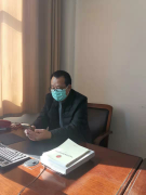   河南商丘：梁园区检察院第五检察部党支部通过学习强国会议视频方式开展主题党日活动