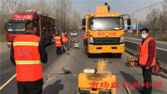 宁陵县公路管理局积极做好干线公路春季养护工作