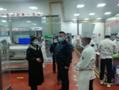 虞城县副县长扬朴视察食品安全和疫情防控工作